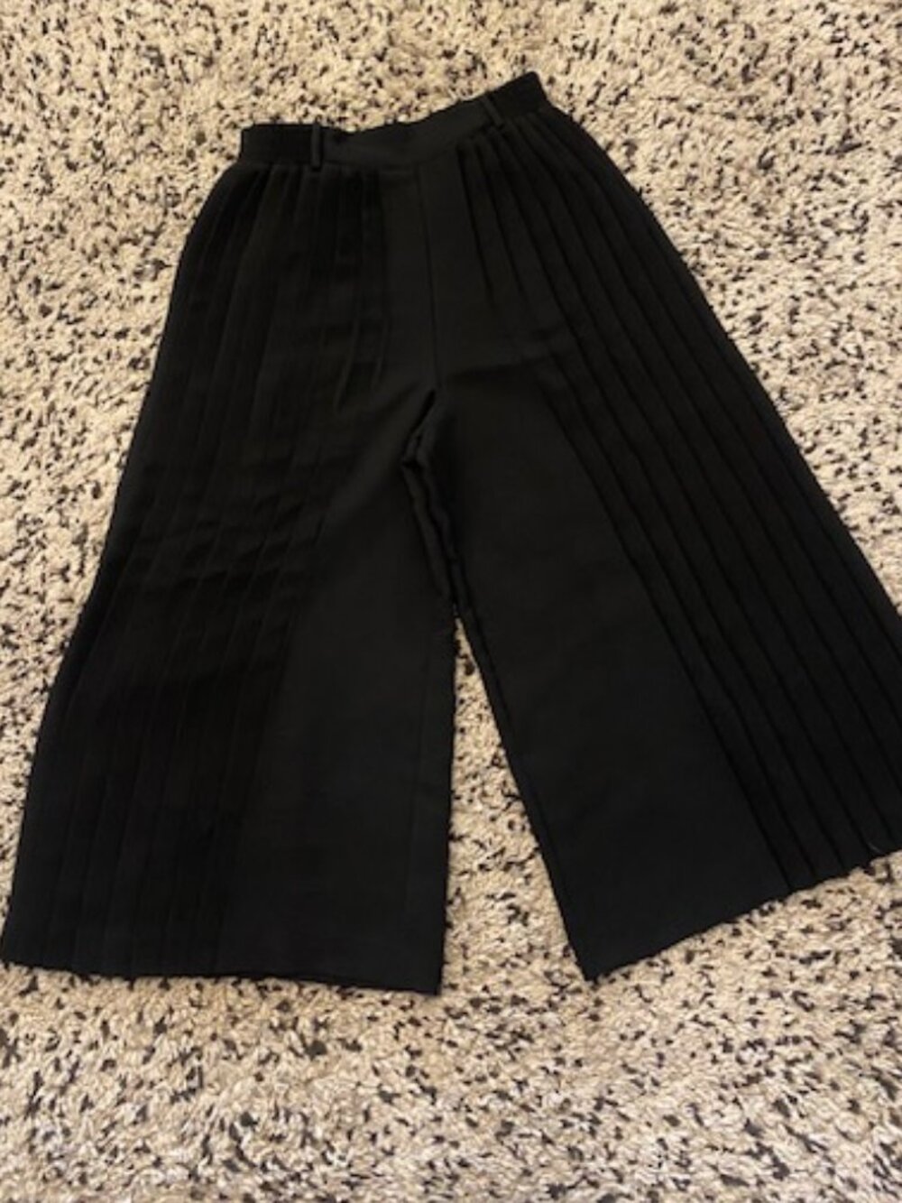 VTG Pleated Culottes/ Gaucho Pants Braemer by Jeremy Scott Size 8 Made in Canada - Picture 2 of 14